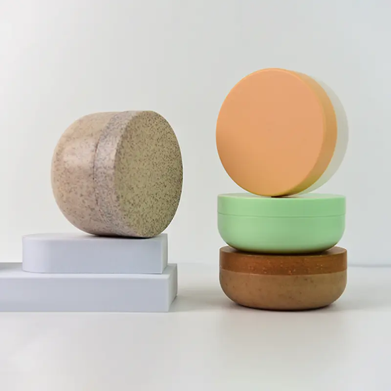 PJ82 PP Cream Jar With Biodegradable Biomaterial
